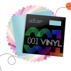 12 DARABOS SZUPER MATT ÉS FÉNYES PASZTELL ÖNTAPADÓS FÓLIA CSOMAG