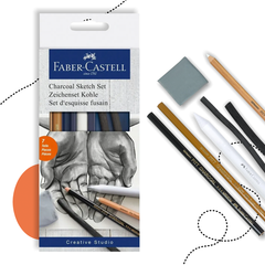 FABER-CASTELL 7 DARABOS FASZÉNKÉSZLET