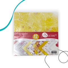 12 DARABOS SULTANE SZÍNES KREATÍV LAPCSOMAG