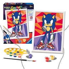 RAVENSBURGER CREART SONIC NEW YOKE CITY AKRIL SZÁMFESTŐ 7+