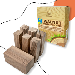 7 DARABOS BEAVERCRAFT DIÓFABLOKK SZETT FAFARAGÁSHOZ