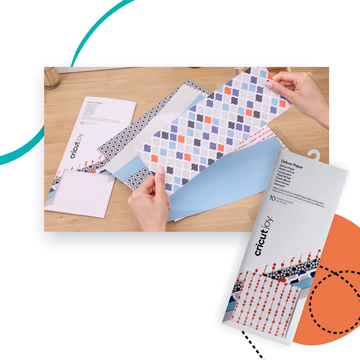 CRICUT JOY PRÉMIUM ÖNTAPADÓS PAPÍR – DEKORATÍV MINTÁKKAL