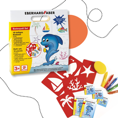 EBERHARD FABER FÜRDŐKRÉTA KREATÍV JÁTÉK SZETT KIEGÉSZÍTŐKKEL