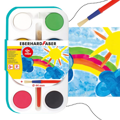 8 SZÍNŰ EBERHARD FABER VÍZFESTÉK TABLETTTA KÉSZLET