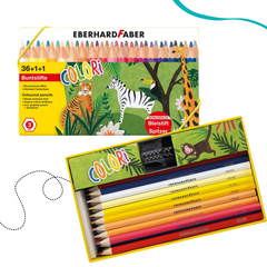 36 DARABOS SZÍNESCERUZA KÉSZLET