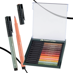 FABER-CASTELL MŰVÉSZ ECSETFILC KÉSZLET - ŐSZI SZÍNEK