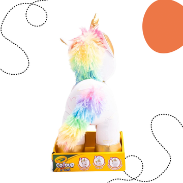 CRAYOLA COLOUR ME PLÜSS - SZÍNEZHETŐ UNIKORNIS