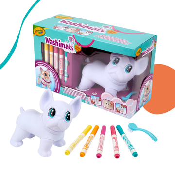 CRAYOLA WASHIMALS MOZGATHATÓ ÓRIÁS KISKEDVENC