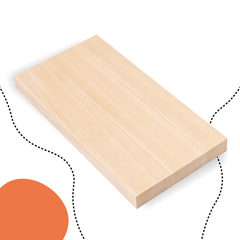 BEAVERCRAFT HÁRSFABLOKK KRISZTÁLYMETSZÉSHEZ ÉS DOMBORÚFARAGÁSHOZ 13x25 CM