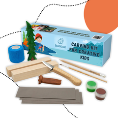 BEAVERCRAFT KÉZMŰVES FENYŐFA FAFARAGÓ KEZDŐ KÉSZLET