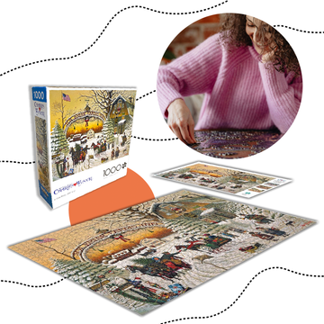 1000 DARABOS KARÁCSONYI PUZZLE