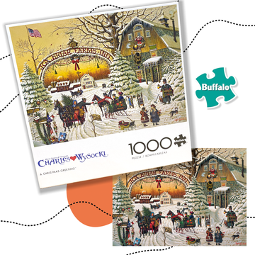 1000 DARABOS KARÁCSONYI PUZZLE