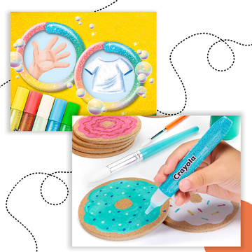 CRAYOLA PASZTELL CSILLÁMOS RAGASZTÓ 8 DARABOS