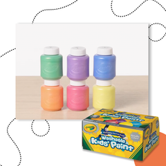 CRAYOLA LEMOSHATÓ METÁL SZÍNŰ FESTÉKKÉSZLET
