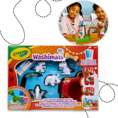 CRAYOLA WASHIMALS KIMOSHATÓ ÁLLATKÁK - DÍNÓSZIGET
