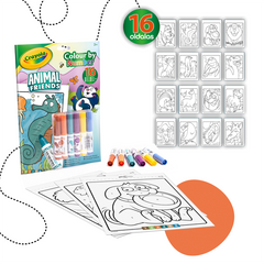 SZÁMOZOTT ÁLLATOS SZÍNEZŐ FILCTOLLAL