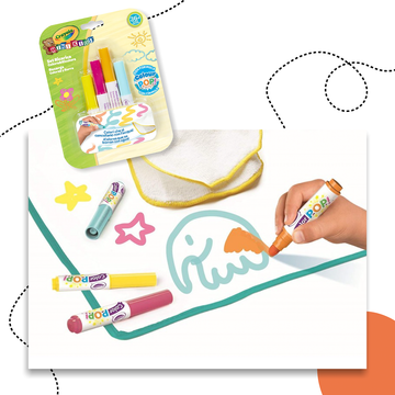 CRAYOLA COLOUR POP! IRKA-FIRKA UTÁNTÖLTŐ FILCTOLL - 4 DB