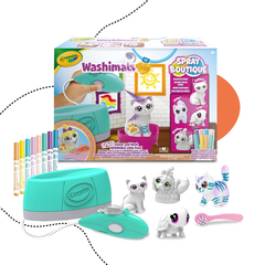 CRAYOLA WASHIMALS KISÁLLAT SZALON FESTÉKSZÓRÓVAL