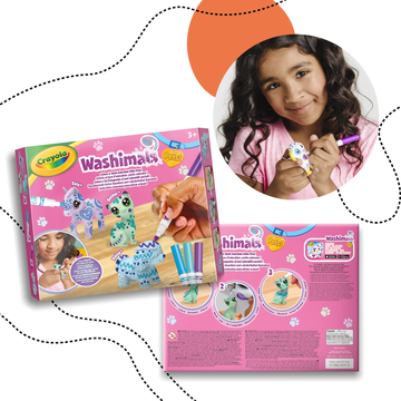 CRAYOLA WASHIMALS PASZTELL ÁLLATKÁK
