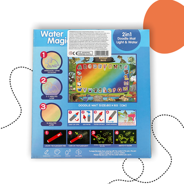 DINOSZAURUSZOS MASZATMENTES SZŐNYEG - 80 X 60 CM 6+