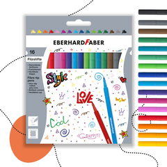 EBERHARD FABER 16 DARABOS FILCTOLL KÉSZLET