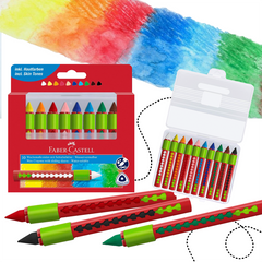 10 DARABOS KEREK VIASZKRÉTA ÁLLÍTHATÓ MARKOLATTAL