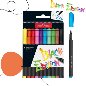 FABER-CASTELL BLACK EDITION FILCTOLL KÉSZLET