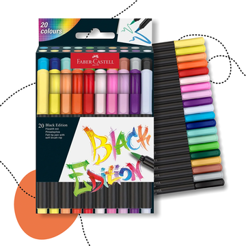 FABER-CASTELL BLACK EDITION FILCTOLL KÉSZLET