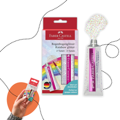 FABER-CASTELL SÖTÉTBEN VILÁGÍTÓ CSILLÁMOS RAGASZTÓ 2 x 12ml