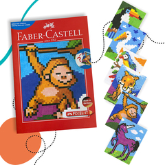 PIXEL-IT ÁLLATOS SZÁMOZOTT SZÍNEZŐFÜZET