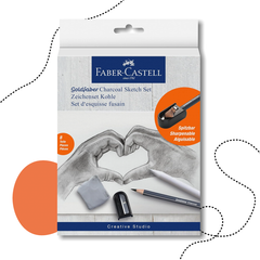 FABER-CASTELL SZÉNCERUZA KÉSZLET