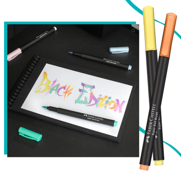 BLACK EDITION 6 DARABOS TŰFILC SZETT PASZTELL ÁRNYALATBAN