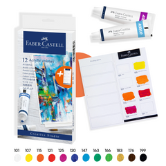 12 DARABOS AKRIL FESTÉK