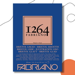 FABRIANO 1264 BRISTOL 50 LAPOS A4-ES TÖMB 200G