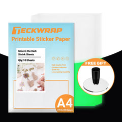 TECKWRAPCRAFT NYOMTATHATÓ ZSUGORFÓLIA A4-ES CSOMAG