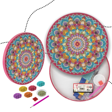 MANDALA GYÉMÁNTSZEMES KIRAKÓ