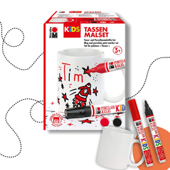 MARABU KiDS PORCELÁN‑ ÉS ÜVEG FILCTOLL BÖGRÉS KÉSZLET