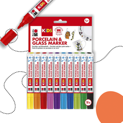 MARABU KiDS PORCELÁN- ÉS ÜVEGFILCTOLL KÉSZLET