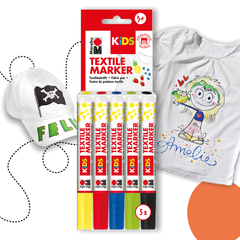MARABU KiDS TEXTILE MARKER – TEXTILFILC KÉSZLET