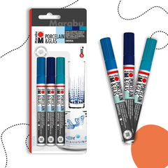 MARABU PORCELÁN- ÉS ÜVEGFILCTOLL KÉSZLET