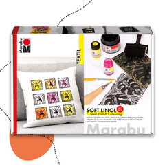 TEXTILMÁGIA – MARABU TEXTIL PRINT LINÓ & FESTŐ KÉSZLET