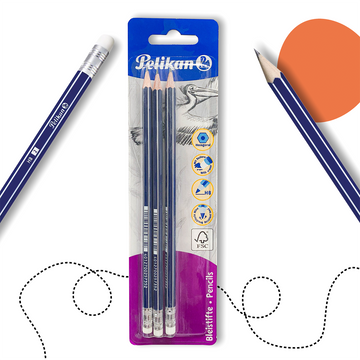 PELIKAN 3 DB HB GRAFITCERUZA