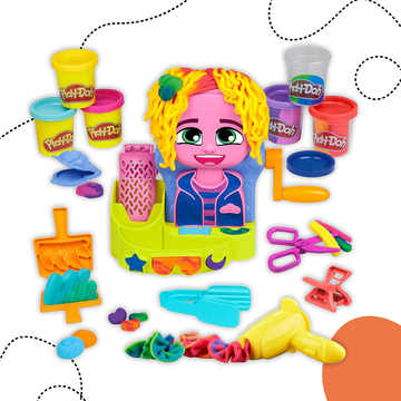 PLAY-DOH FODRÁSZSZALON GYURMA KÉSZLET