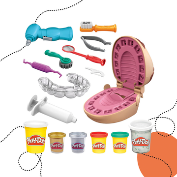 PLAY-DOH FOGÁSZATI GYURMASZETT