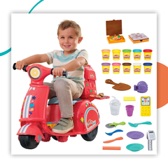 PLAY-DOH ROBOGÓS PIZZA FUTÁR GYURMA KÉSZLET JÁTÉKKÉSZLET