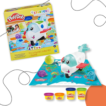 PLAY-DOH REPÜLŐGÉP KEZDŐ GYURMA KÉSZLET