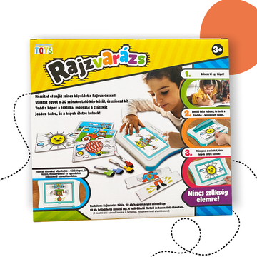 RAJZVARÁZS KREATÍV JÁTÉK 3+