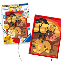 RAVENSBURGER DISNEY OROSZLÁNKIRÁLY AKRIL SZÁMFESTŐ 7+