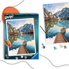 RAVENSBURGER SZÁMFESTŐ - KILÁTÁS A TÓRA 12+