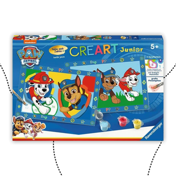 RAVENSBURGER MANCS ŐRJÁRAT 2 DARABOS AKRIL SZÁMFESTŐ 5+